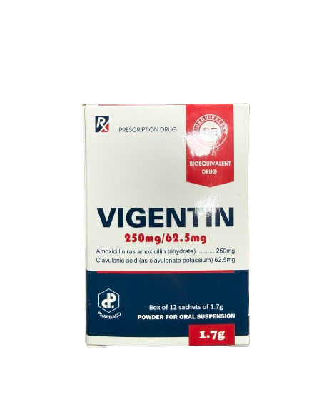 Вигентин 250мг+62.5мг №12