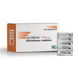 Алмирал 100мг №10 лаа