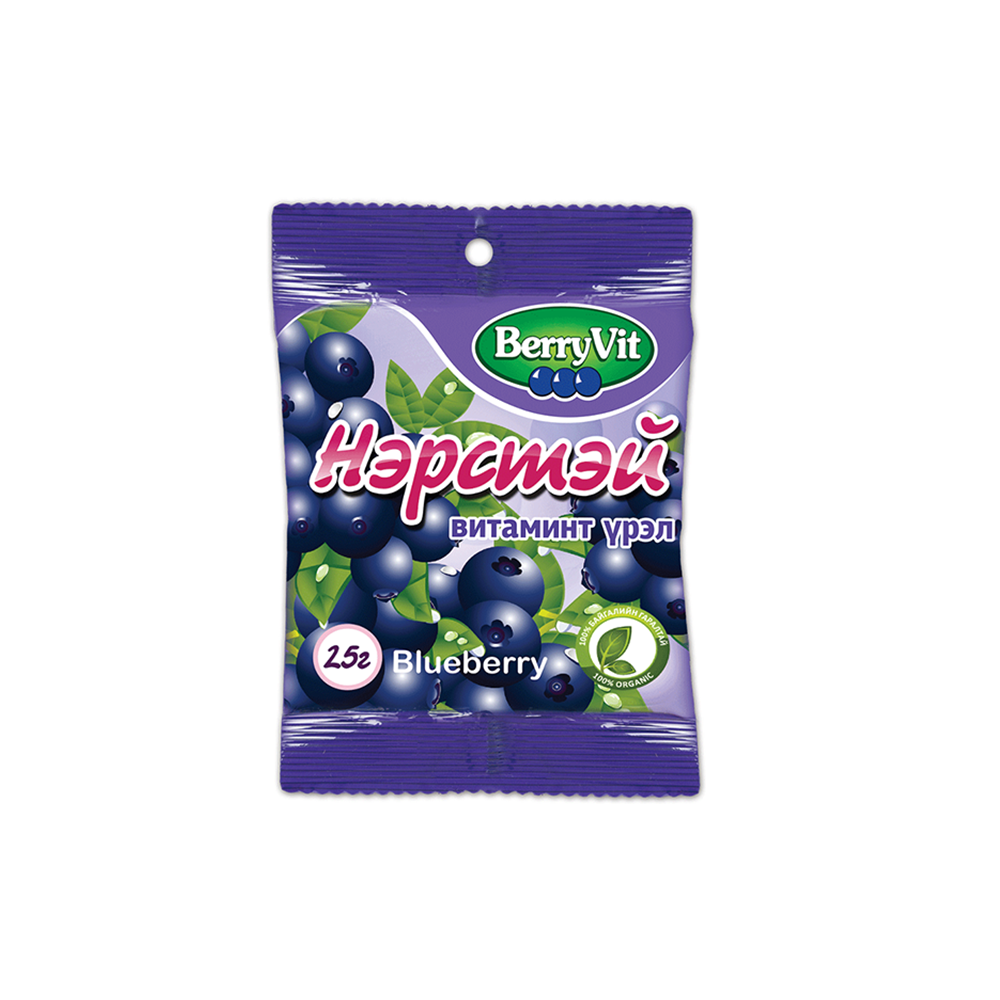 BerryVit - Нэрстэй витаминт үрэл №50