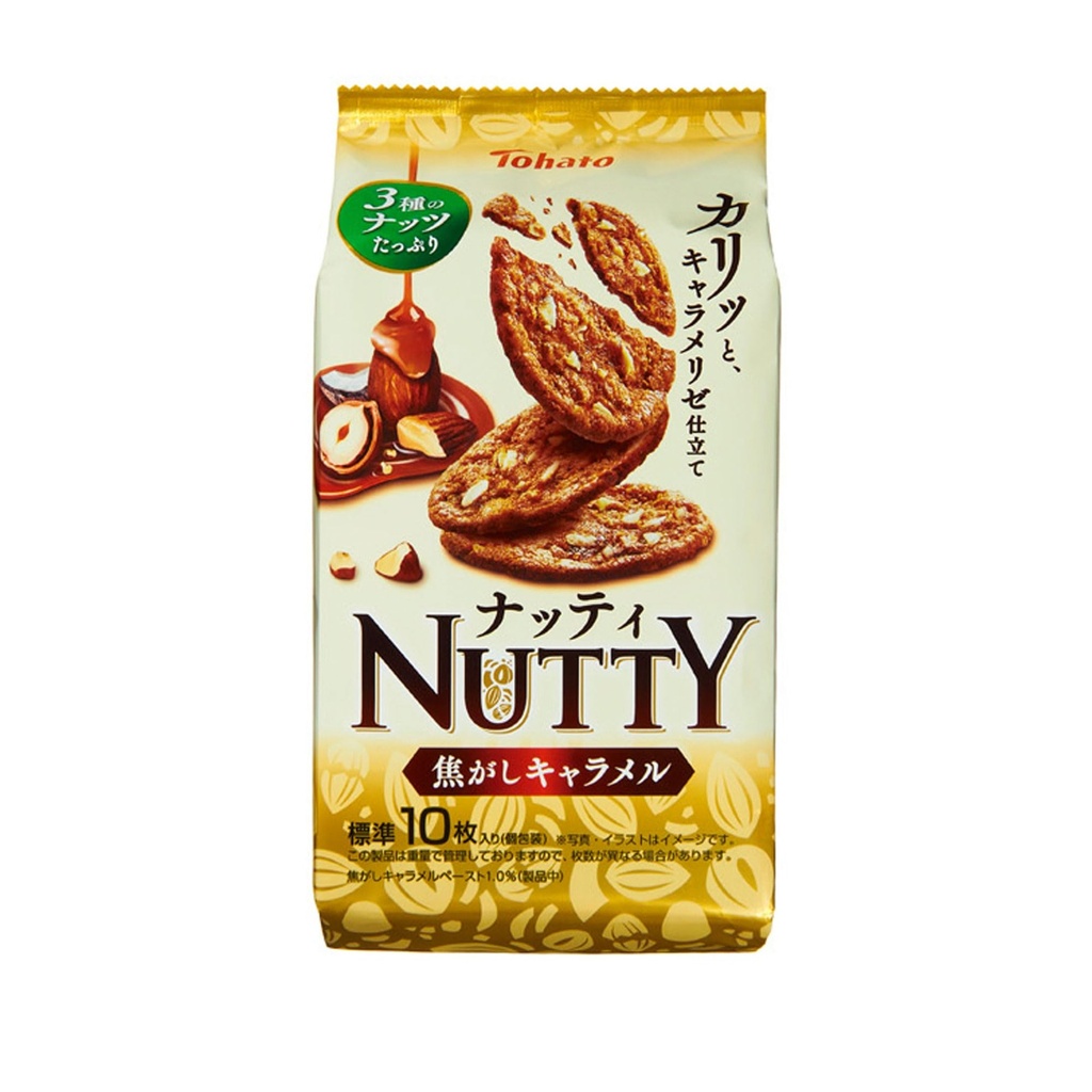 Tohato Nutty - Карамельтай, самартай печень