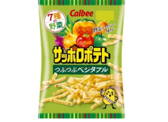 Calbee Sapporo Potato Tsubutsubu Vegetable Sticks (72g)