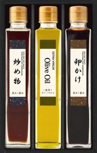 Kusakabe Soy SAuce and Health-Conscious Oil 3-Bottle Set
