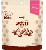 Meiji Apollo Strawberry Chocolate (Simple Packaging High Capacity 226g)