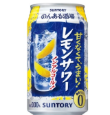 Suntory Non-aru Banshaku (Non-Alcoholic) Lemon Sour
