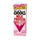 Savas Milk Protein Fat 0, Strawberry Flavor, 7.8 fl oz (200 ml) Meiji Milk Protein