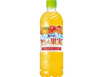 Suntory Natural Water, Fruits, Orange & Mango, 23.1 fl oz (600 ml) 