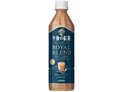 Kirin Afternoon Tea Tea Selection Royal Blend Tea Latte, 16.9 fl oz (500 ml)