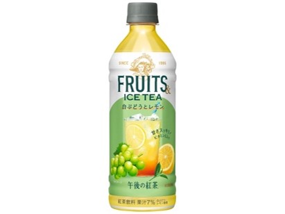 Kirin Afternoon Tea FRUITS & ICE TEA White Grapes and Lemon 500ml 24