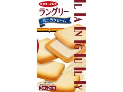 Ito Biscuits Languly Vanilla Cream (6 pieces)