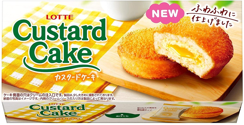Lotte Custard Cake