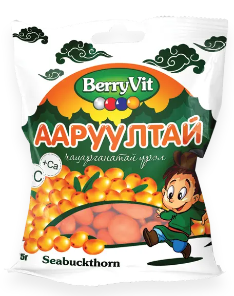 BerryVit-Ааруултай чацарганатай үрэл 60гр