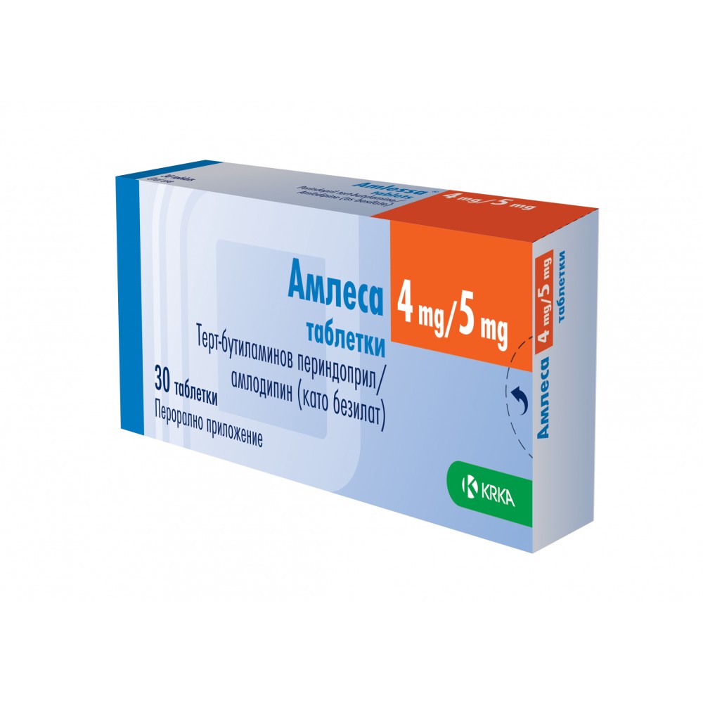 Амлесса 4мг/5мг №30 - шахмал