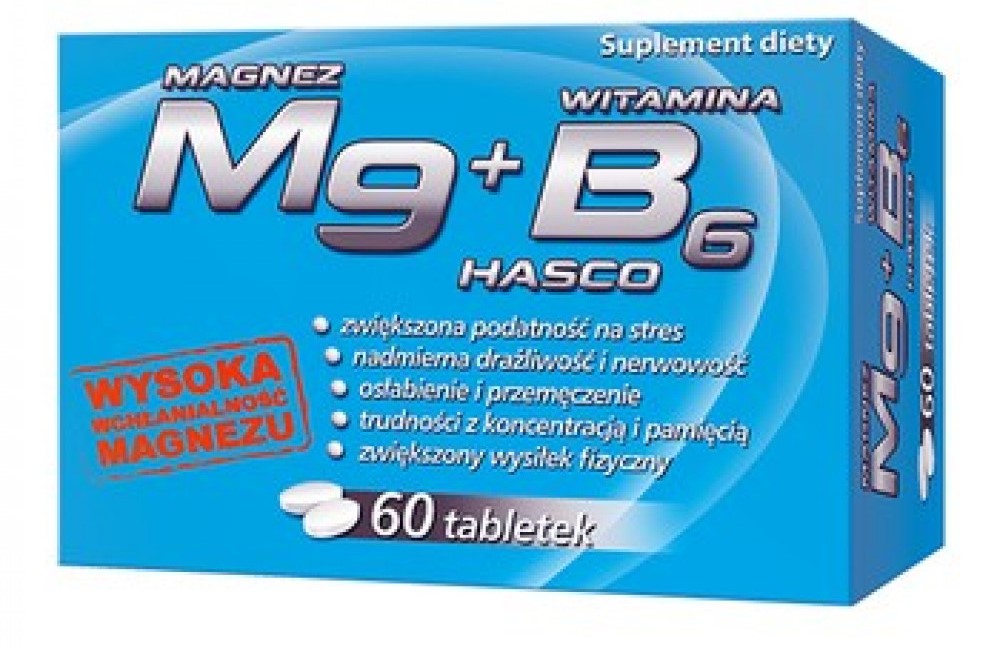 Магни В6 №60 - бүрхүүлтэй шахмал хаско