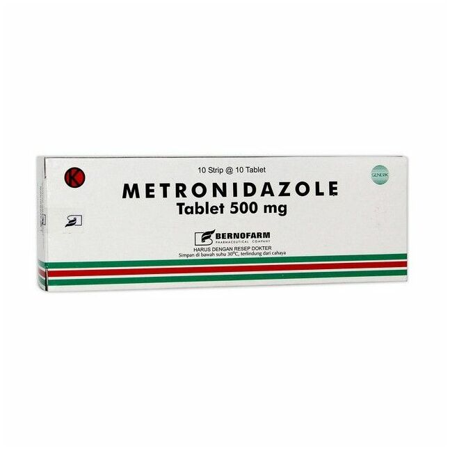 Метронидазол 500мг №10