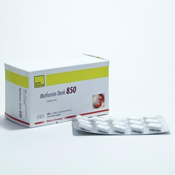 Метформин-Денк 500мг №100 - шахмал
