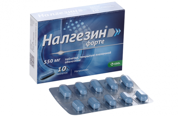 Налгезин форте 550мг №10 - бүрхүүлтэй шахмал