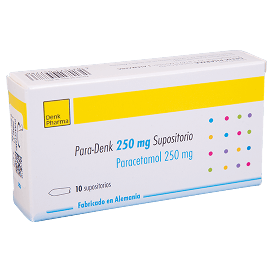 Парацетамол-Денк 250мг №10