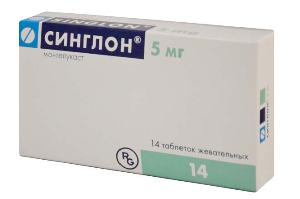 Синглон 5мг №28 - зажилдаг шахмал