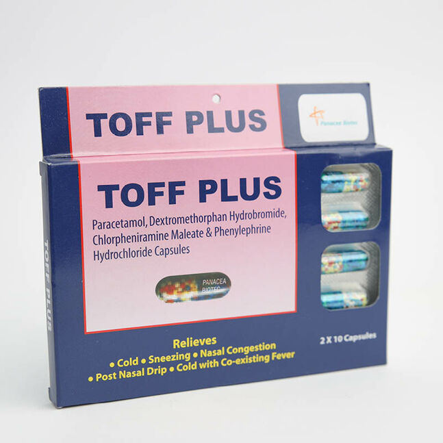 Тофф Плюс №20 - капсул /Panacea Biotec Co.,Ltd/