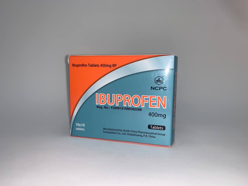 Ибупрофен 400мг №100 NCPC