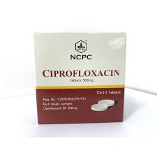 Ципрофлоксацин 500мг №10 /NCPC/