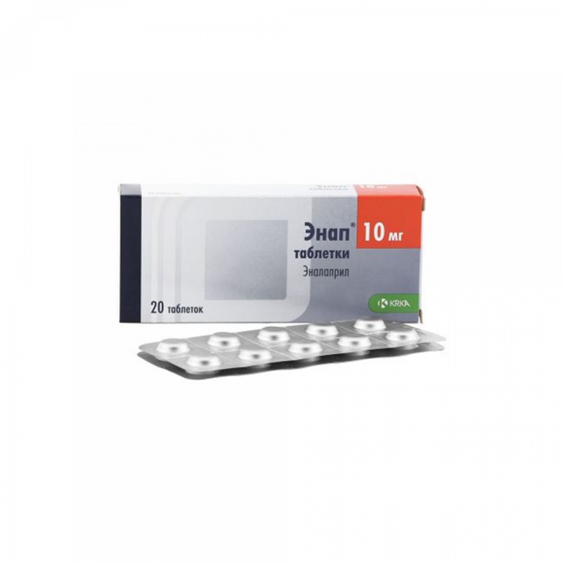 Энап 10мг №20 - шахмал