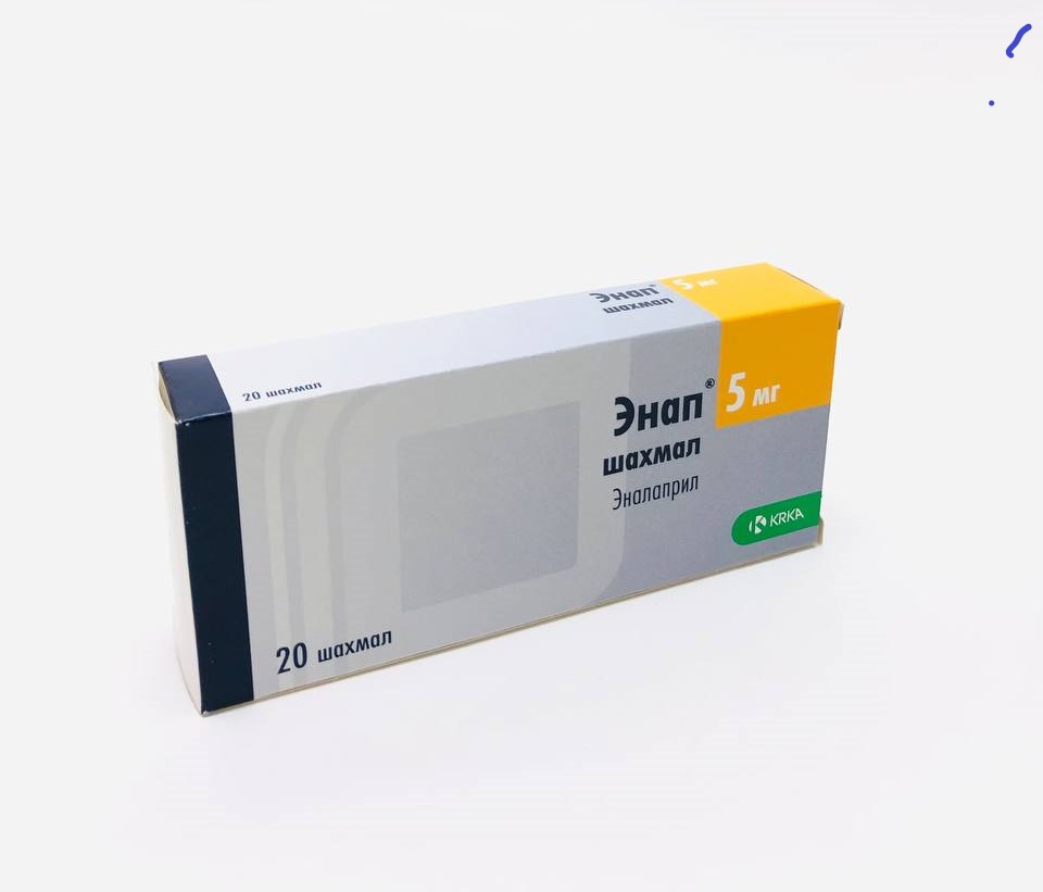 Энап 5мг №20 - шахмал