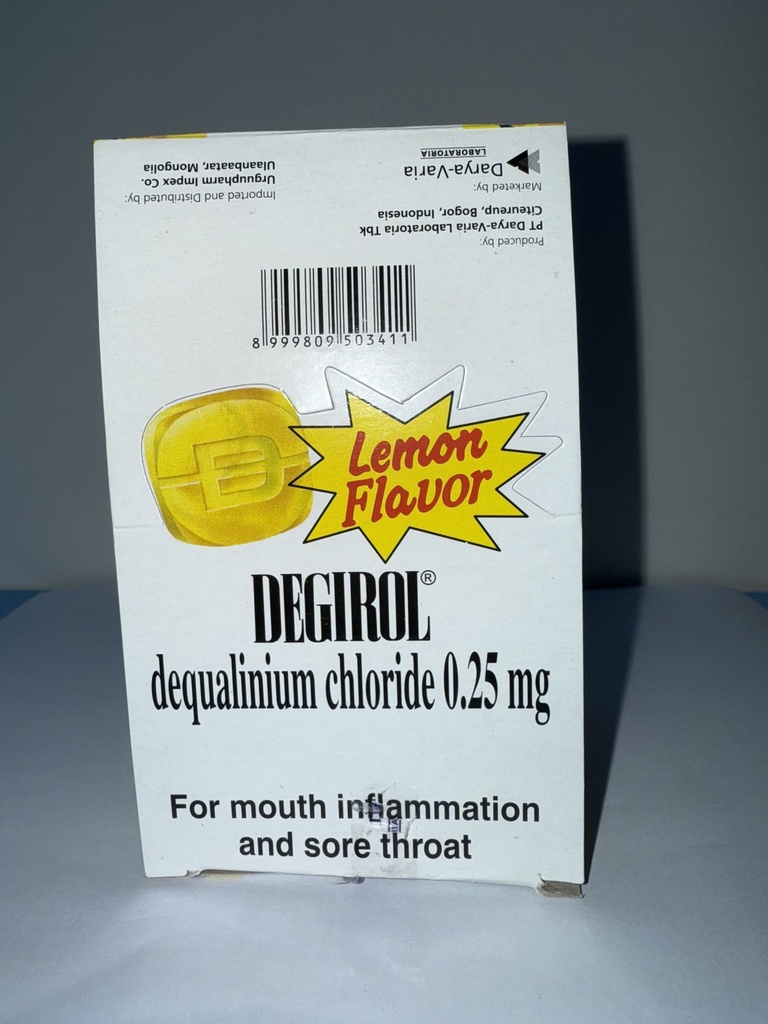 Дегирол 0.25мг №4