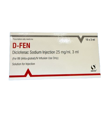 Д-фен /диклофенак/ 25мг/мл-3мл №10