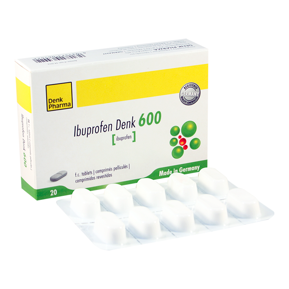 Ибупрофен-денк 600мг №20 - шахмал
