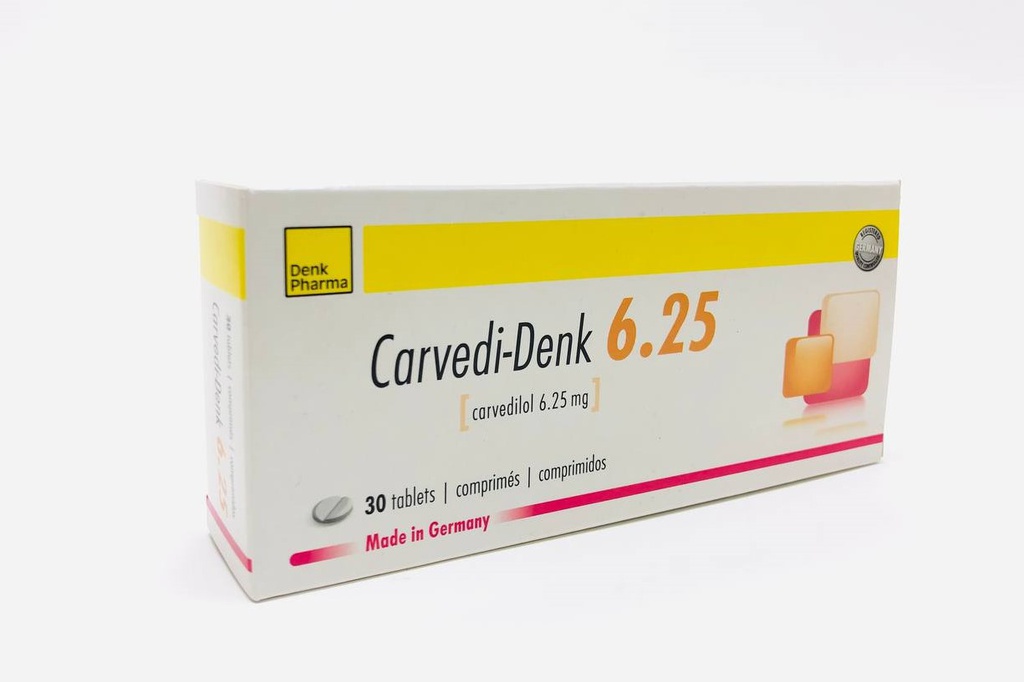 Карведи-Денк 6.25мг №30 - шахмал