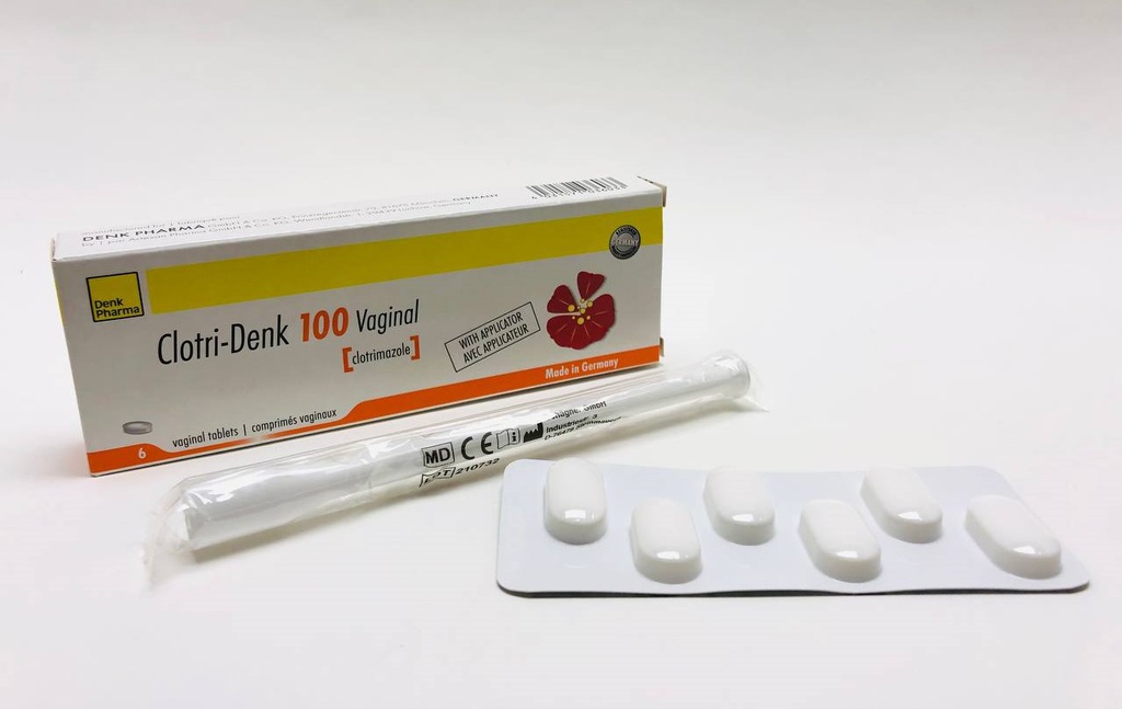 Клотри-денк 100мг №6 - үтрээний лаа