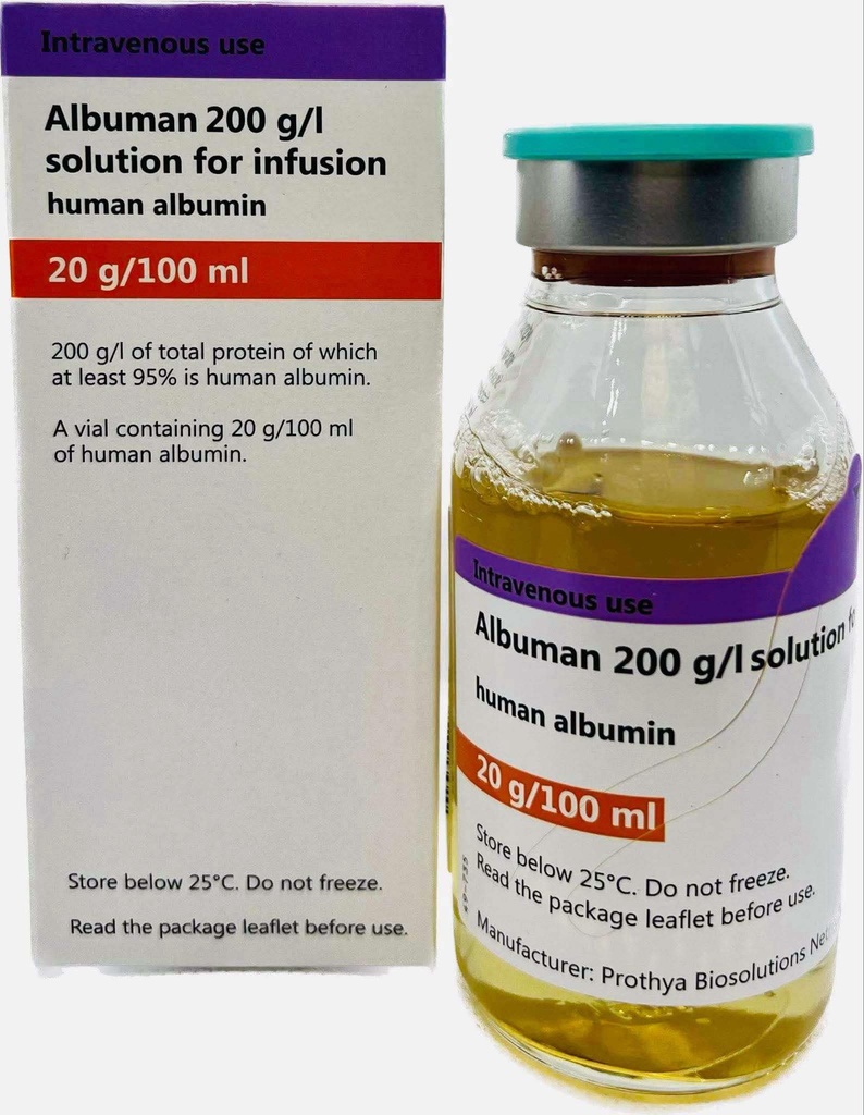 Альбумин 20%-100мл Нидерланд