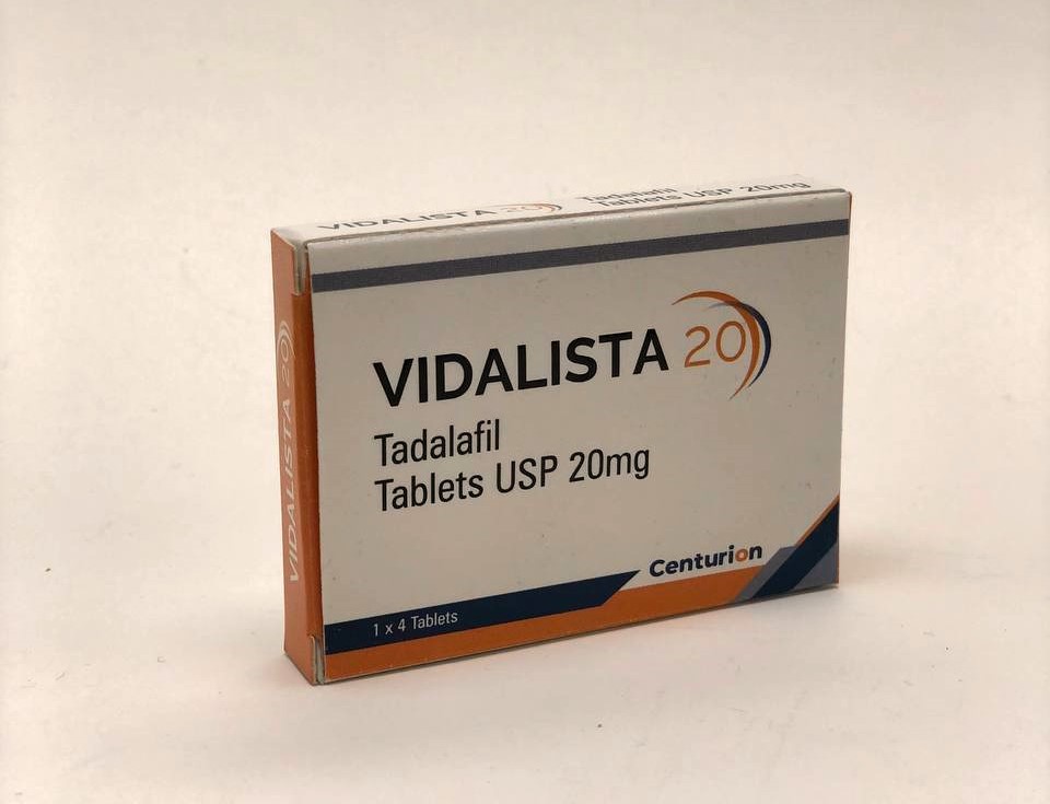 Видалиста 20 мг №4 /тадалафил/