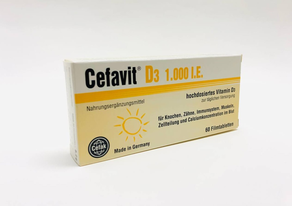 Витамин Д 1000 №60 /цефавит/