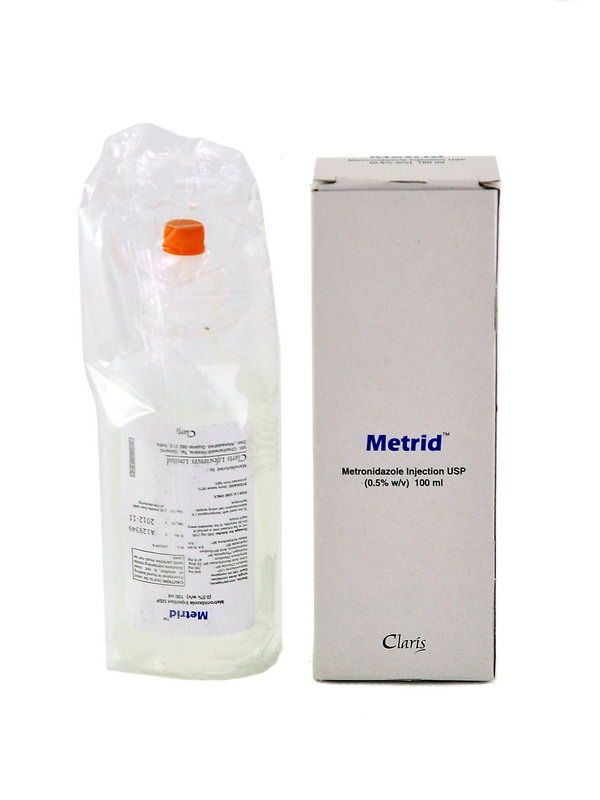 Метронидазол 0,5%-100мл /Метрид/