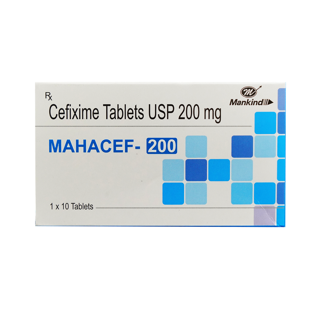 Цефиксим 200мг №10 махацеф